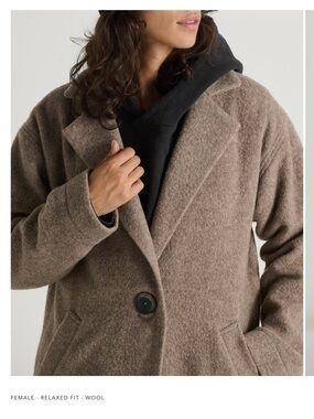 Made in Canada ~ Anián ~ Britannia Coat in Sandstone